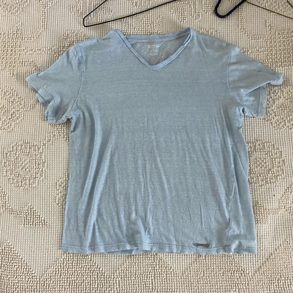 Light blue Michael Kors shirt
